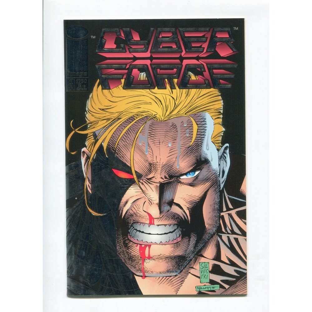 Cyber Force #4 Image Comics 1993 Comic Book Foil Eric Silvestri Marc Silvestri